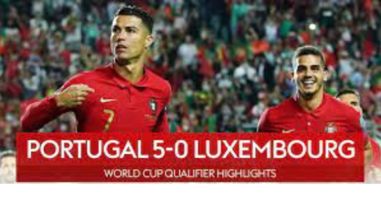 luxembourg National Football Team Vs Portugal National Football Team Timeline