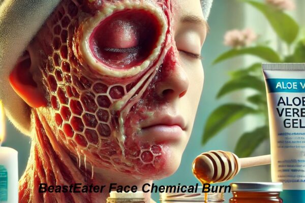 BeastEater Face Chemical Burn