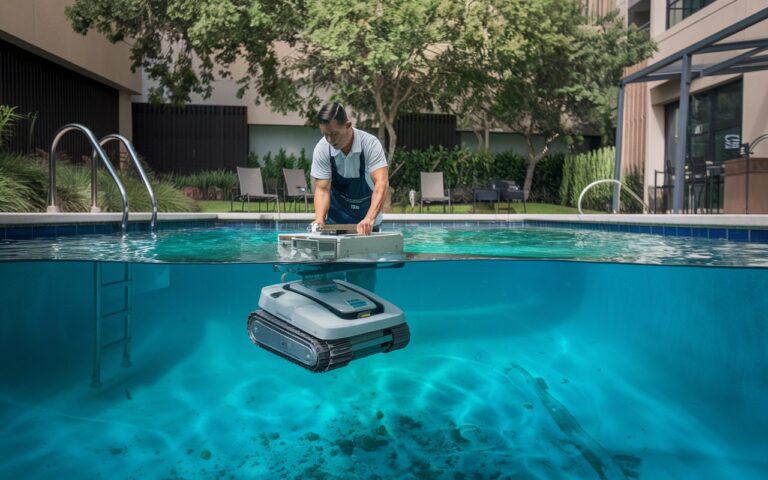 Regular pool cleaning