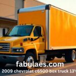 2009 Chevrolet C6500 Box Truck 13'6