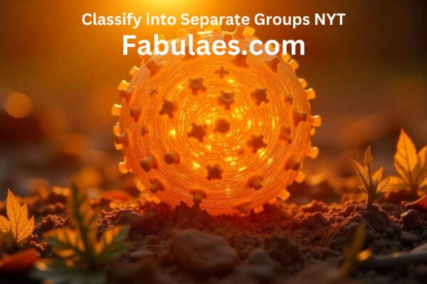 Classify into Separate Groups NYT