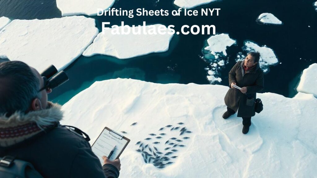 Drifting Sheets of Ice NYT