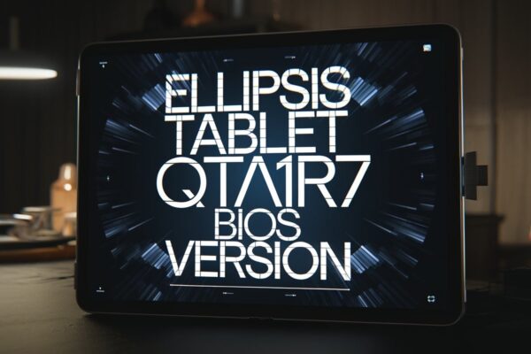 Ellipsis Tablet QTA1R7 BIOS Version