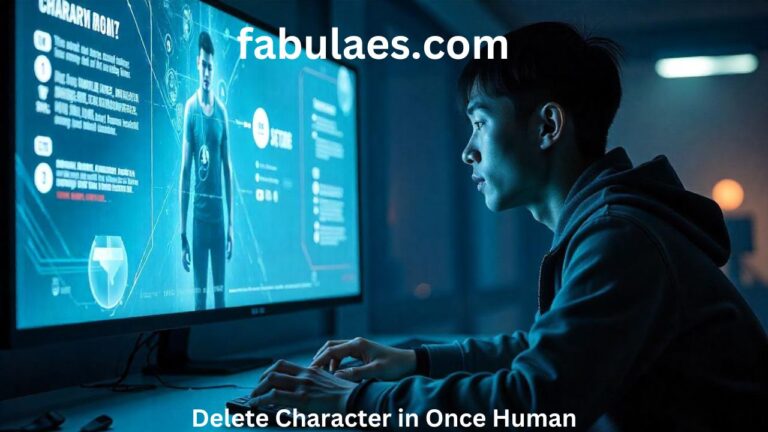 How to Delete Character in Once Human