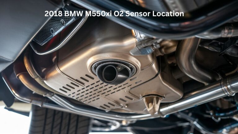 2018 BMW M550xi O2 Sensor Location