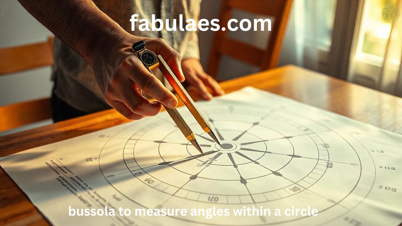 Bussola to Measure Angles Within a Circle