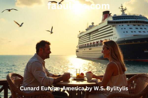 Cunard Europe-America by W.S. Bylitylis