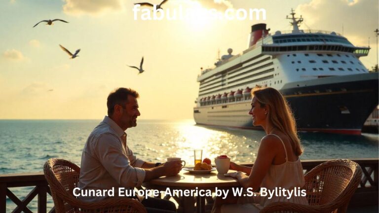 Cunard Europe-America by W.S. Bylitylis