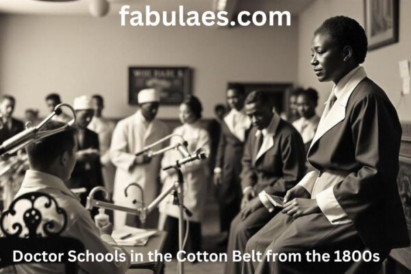 Doctor Schools in the Cotton Belt from the 1800s