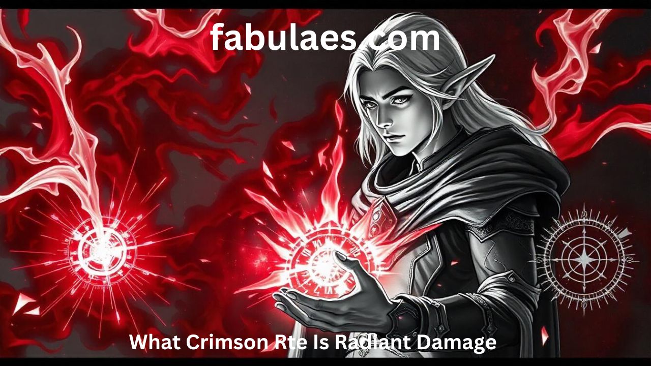 What Crimson Rte Is Radiant Damage